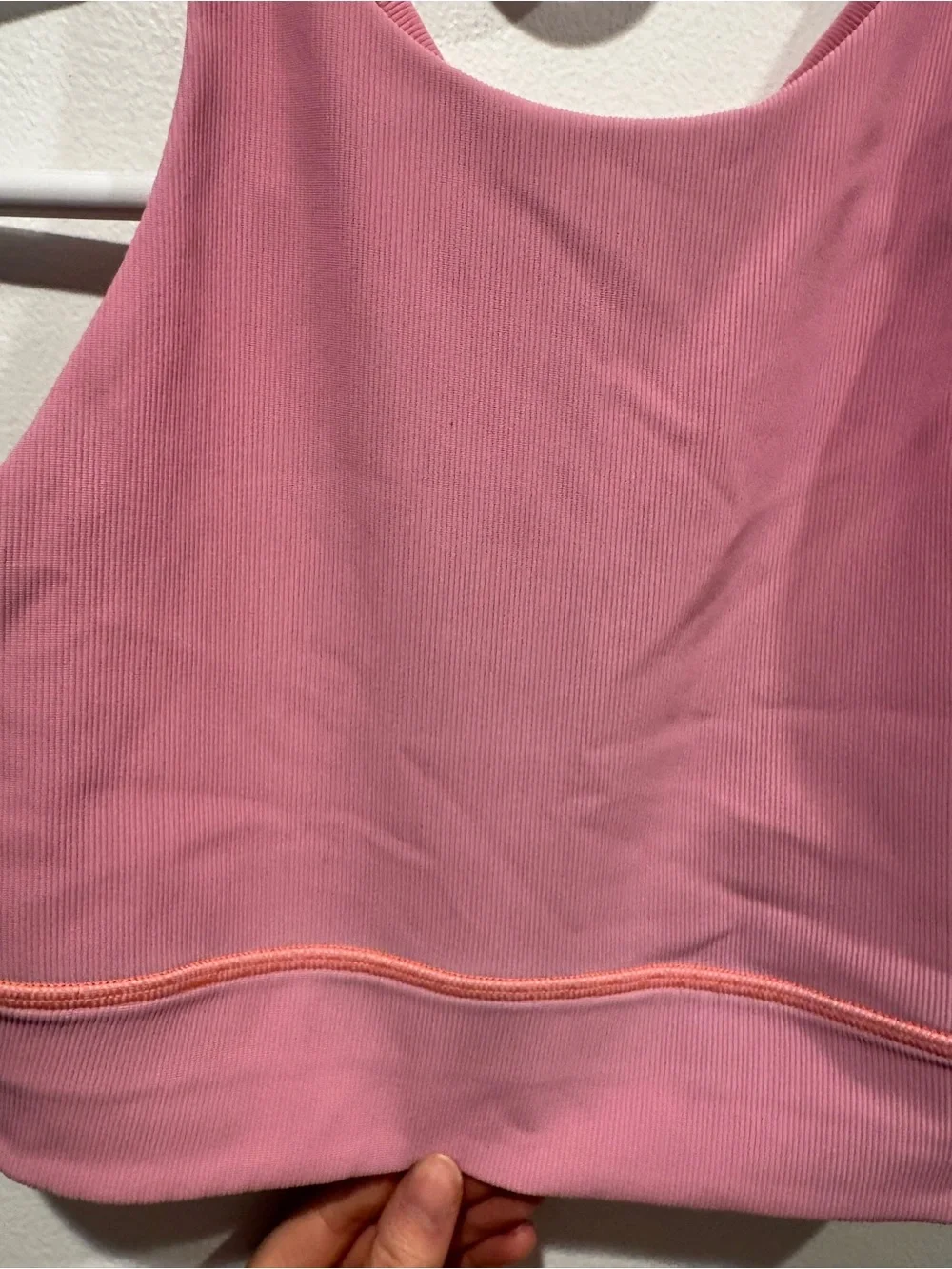 Lululemon Athletica High-Neck Longline Ribbed Bra